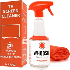 Refillable 16.9 fl oz Odor-Free Screen Cleaner with Microfiber Cloth - Non-Toxic picture