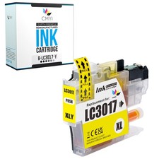 1PK Compatible CMYi LC3017 Yellow Ink Cartridge fits Brother MFC-J5730DW J6530DW picture