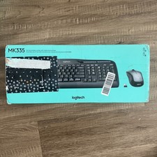 Logitech MK335 Wireless Keyboard and Mouse Combo - Black/Silver (920-008478) picture