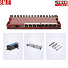 L009UiGS-RM 2.5G Wired Router 512MB+128MB 2-Core w/ 8pcs 1Gbps Ethernet Ports picture