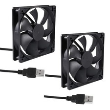 UMLIFE 2PACK 120mm 5V USB Computer PC Fan, Fan Brushless picture