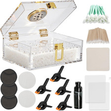 Card Cleaning & Flattening Kit, Complete TCG Restoration Kit with Acrylic Humido picture