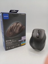 ELECOM EX-G Pro M-XGL50MBSK Wireless Mouse 8 Button Ergonomic Used picture