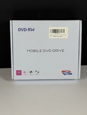 VikTck External USB-C CD DVD Drive Portable Mobile DVD-RW Burner Silver New picture