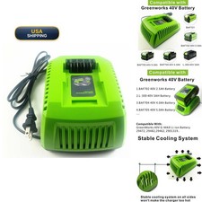 Anoitd 40V Replacement Battery Charger for Greenworks 29482 C-220 picture