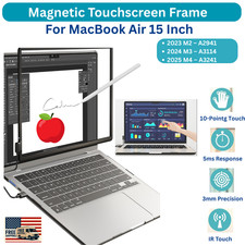 MacBook Air 15” Magnetic Touchscreen Frame IR Multi-Touch Plug & Play picture