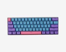 GK61x Custom Gaming Keyboard Custom RGB Lighting And Joker Key caps picture