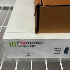 Fortinet FortiGate 100F Enterprise Firewall, Physical Appliance, FortiOS, 1U picture