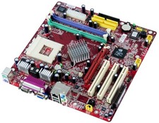 MOTHERBOARD MSI MS-6777 VER:1 s.462 DDR AGP PCI mATX picture