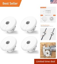 Sleek Wall Cable Cover Kit - 4 Pack for 1