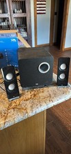 Cyber Acoustics CA-3610 2.1 Speaker System Subwoofer 62W, NEW Factory Retail ++ picture