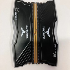 TeamGroup T-Force Delta RGB 16GB (2x8GB) RAM DDR4 3200MHz TF3D48G3200HC16FBK picture