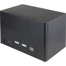 StarTech 2 Port Quad Monitor DisplayPort KVM Switch SV231QDPU34K picture
