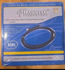 Hawking Technology Hi-Gain Outdoor Antenna Extension Cable 30ft HAC30N picture