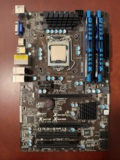 ASRock Z75 Pro3 with Intel Core i7-2600 and 16gb DDR3, tested and working picture