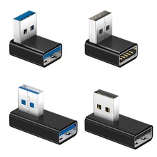 90 Degree USB 3.0 Adapter Right Angle Extender Converter 4P for Easy Connection picture