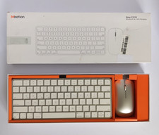 MEETION iKey C210 Wireless Bluetooth Keyboard & Mouse Mac/iOS/PC Tested Works picture