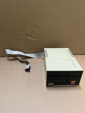 Apple Disk II 5.25 External Floppy Drive w Ribbon Cable A2M0003 Vintage untested picture