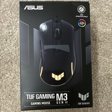 ASUS TUF Gaming M3 Gen II Wired Optical Gaming Mouse 8000 DPI RGB Black picture