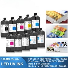 1000ML UV Ink For Eps1390 L800 L1800 L805 R1800 R1900 UV Modified Printer picture