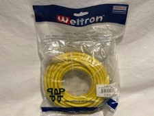 Flexboot Cat6 Ethernet Patch Cable Network RJ45 Stranded UTP 24AWG 25ft Yellow picture