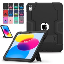 For iPad 10th Generation 10.9 2022 Hybrid Shockproof Heavy Duty Case Stand Cover picture
