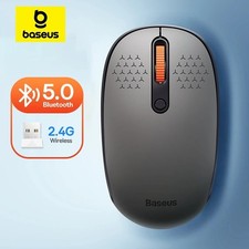  Baseus Mouse Bluetooth Wireless Computer 1600DPI Silent Mouse with 2.4GHz USB N picture