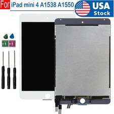 White LCD Screen Display + Touch Screen Digitizer For iPad Mini 4 A1538 A1550 picture