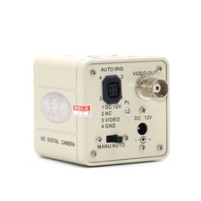 CCD Electron Microscope BNC Interface 60FPS HD 1200 Line Color Industrial Camera picture