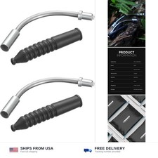Bike V Brake Noodle Cable Stainless Steel Guide Pipe Rubber Boots 1 Set picture
