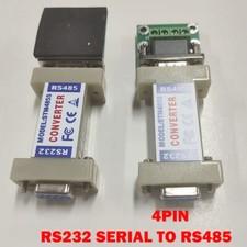 2x 4Pin RS232 to RS485 Communication Data Converter Adapter & Terminal Board NEW picture