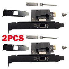 2Pcs 2500Mbps PCIe to RJ45 For Intel I226 Ethernet Network Adapter LAN Desktop picture