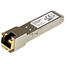 StarTech HP J8177C Compatible Gigabit RJ45 Copper SFP Transceiver Module SEALED picture