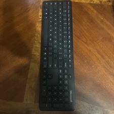 Microsoft Bluetooth Keyboard Model 1898 Wireless Black (QSZ-00001) picture