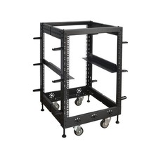 RIVECO 15U 19” Adjustable Depth Server Rack Support Up to 1700LBS Floor St picture