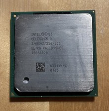 Intel Celeron D CPU Socket 478 2.4GHz Processor ( SL7KX ) USED picture