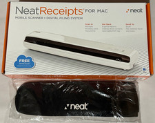 Neat Receipts Mobile Scanner Digital Filing System for Mac NM-1000 with Case NEW picture