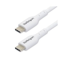 StarTech 3m (9.8ft) White USB-C Charging Cable, USB 2.0 Type-C Laptop Charger... picture