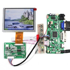 HD DVI VGA Audio LCD Controller Board 5inch ZJ050NA-08C 640x480 LCD Display picture