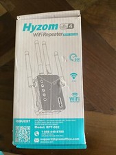 Hyzom Wifi Repeater 4 300Mbps 2.4G Model RPT 002 Wireless Internet Booster White picture