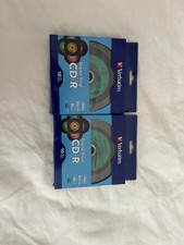Verbatim 700MB 52X 80 Minute Digital Vinyl CD-R, 10-Disc 97935 two pack picture