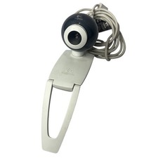 Logitech QuickCam V-UAP41 USB Webcam PC Camera Video Chat Vintage 2000s White picture