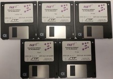 FaxSTF 3.1 Install Disks ( x5 Floppies) for Macintosh - tested w/ pics picture