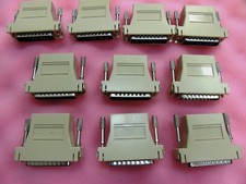 Lot of 10 - DB25 Male to RJ45 Female Module  Adapter Kit - 8 Conductor picture