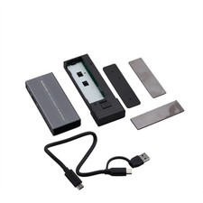 10Gbps Mobile SSD Enclosure Adapter Case Dual-in-One Design Hub+Hdd Enclosure picture