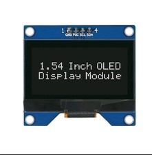 1.54 Inch White OLED Module 128x64 SSD1309 I2C Serial Display Board 4 Pin picture