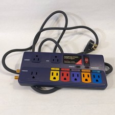 Monster Power Home Theatre PowerCenter HT700 Surge Protector MP10 7-Outlet 6ft picture