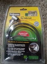 Fellowes Portable Key Cable Kryptonite Anti-theft Lock for Notebook Laptops NIP picture