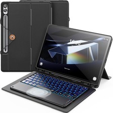 INFILAND Keyboard Case for Samsung Galaxy Tab S10+/S9+/S9 FE+, 12.4