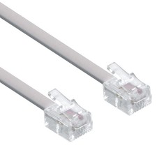 14Ft RJ11 Modular telephone Cable Reverse picture